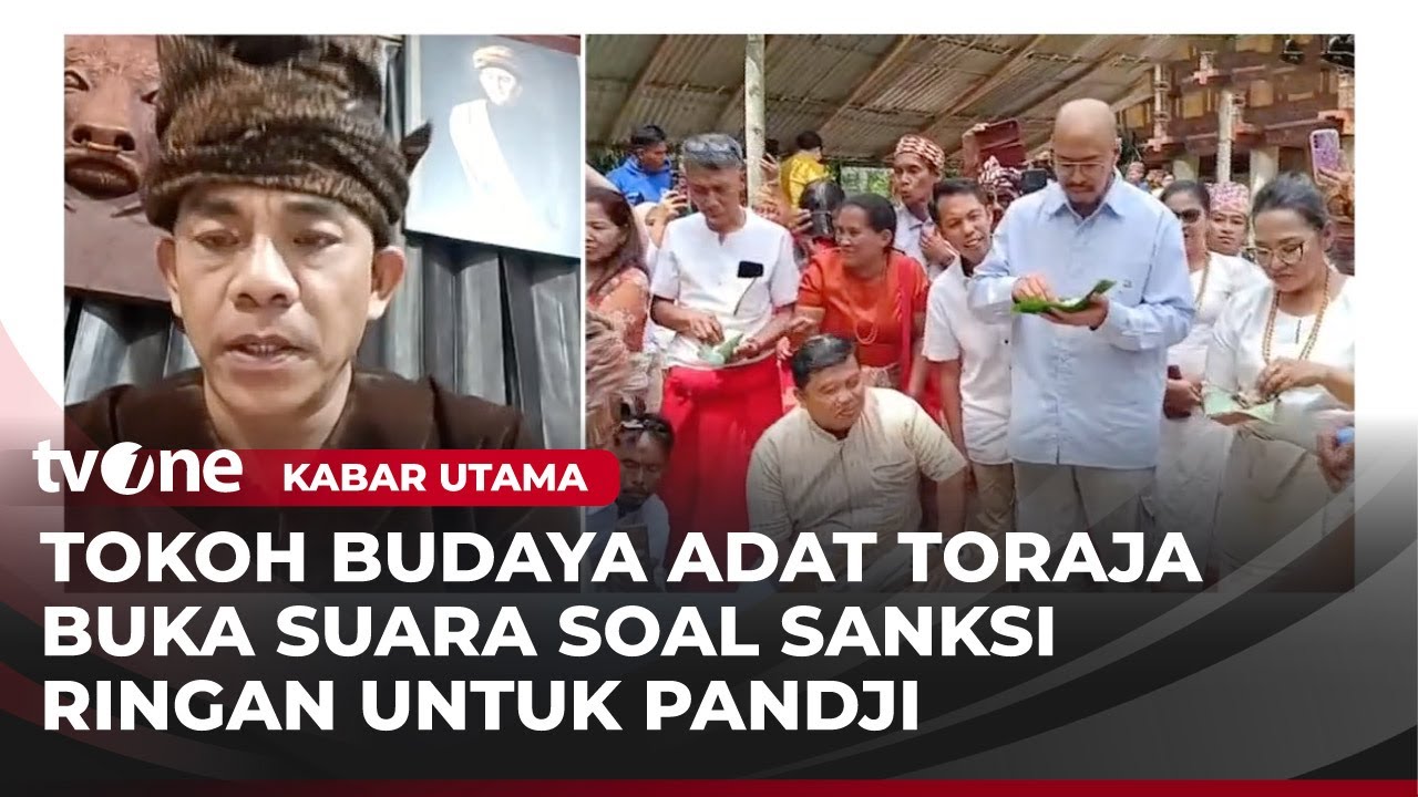 Tokoh Budaya Toraja Ketidaktahuan Pandji Pragiwaksono Meringankan Sanksi | Kabar Utama