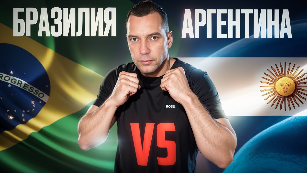 Бразилия против Аргентины | Сравнение стран по разным показателям | Флорианополис | Инвестиции