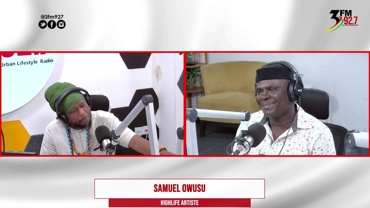 Highlife Legend Samuel Owusu joins Blakk Rasta for the African History Class.  (23 June 2023)