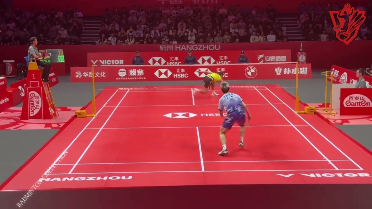 【Nice Angle】HSBC BWF World Tour Finals 2024  Chou Tien Chen TPE vs  Shi Yu Qi CHN  SF
