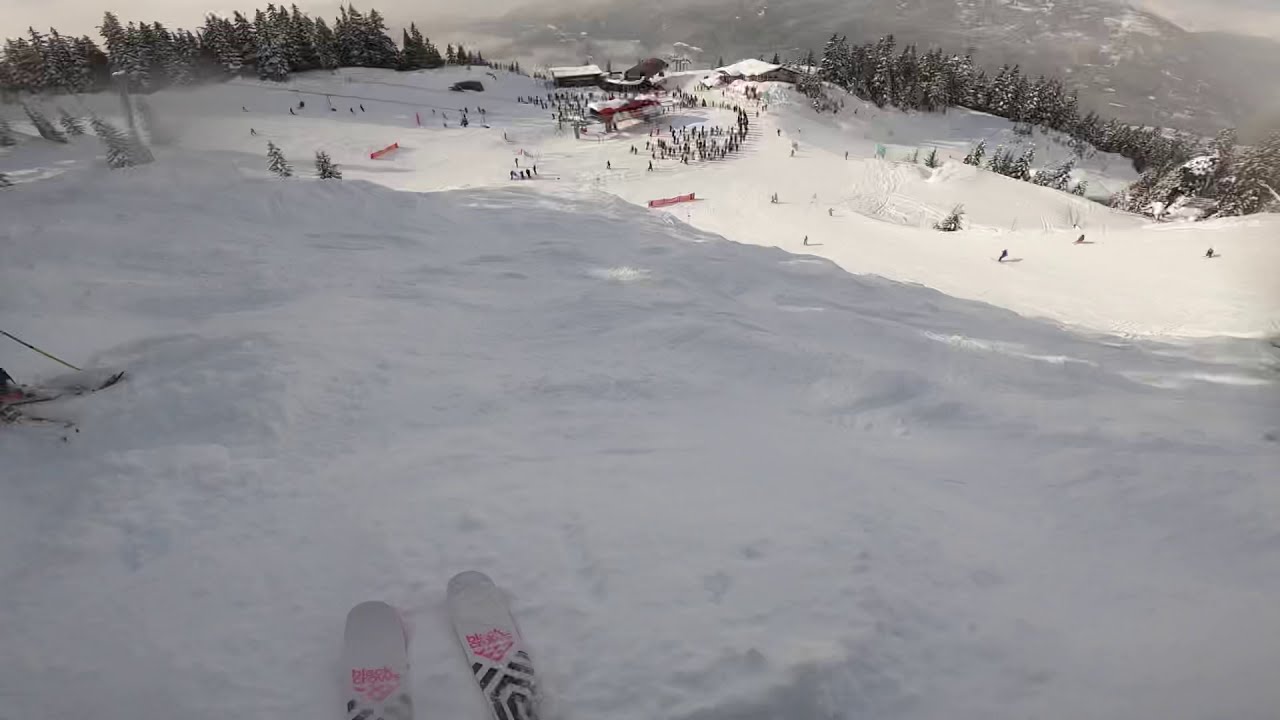 Paleface to Goats Gully, Whistler, Feb 15, 2021