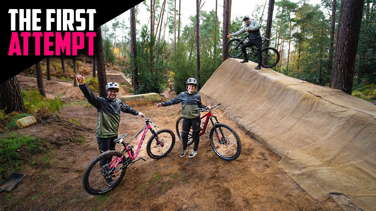 ATTEMPTING NEW LINES AND THE SICKEST FREERIDE JUMPS!!