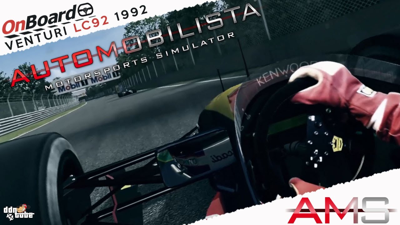 Automobilista Venturi LC92 1992 By ASRformula Real Onboard Cam at Montreal