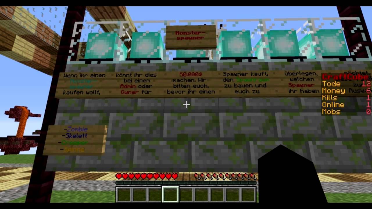 Server-Vorstellung mc.CraftCube.eu Minecraft