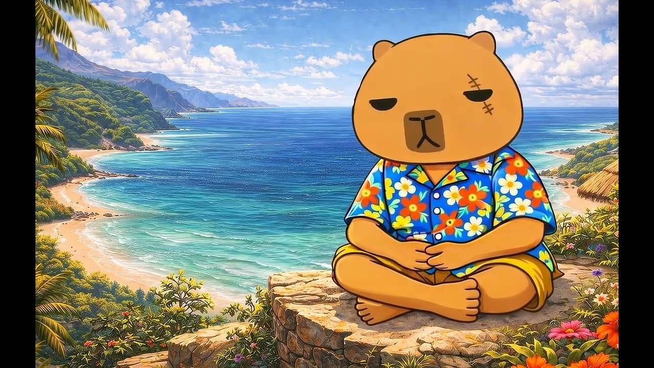 Beach Bossa Nova Jazz - Relaxing Music・Manifest Anything You Desire | 海島渡假風 | 療癒放鬆 | Kapi專屬心想事成咒