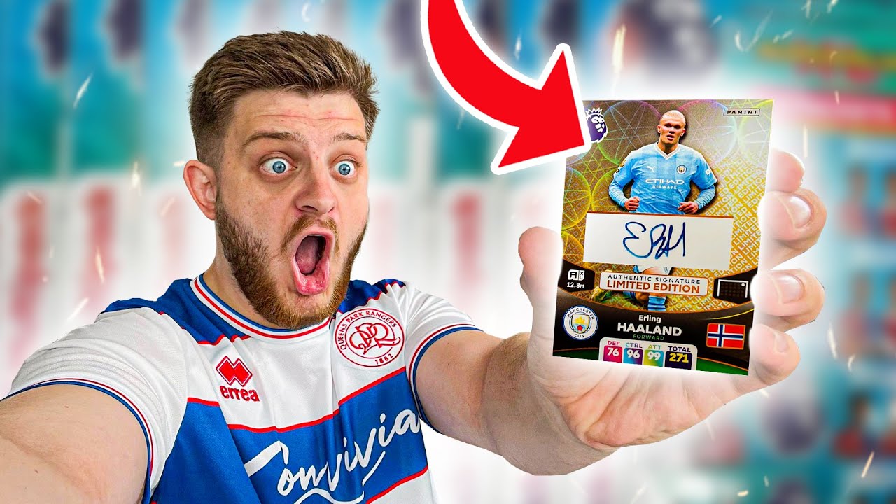 HUNTING an ERLING HAALAND *REAL* AUTOGRAPH CARD!! (Adrenalyn XL 2023/24 Kick Off Multipacks!)