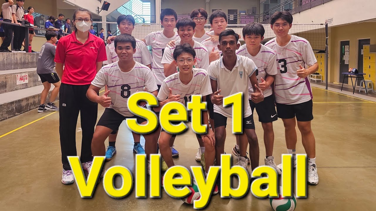 Set 1 - SMJK Confucian vs Sri Sempurna International School Volleyball Friendly Match 19 April 2024