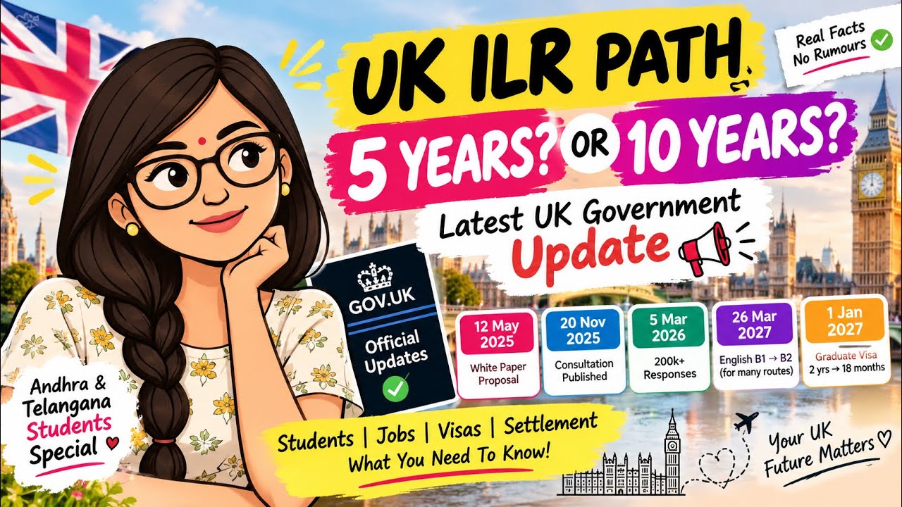 Will I get ILR after 5 years in the UK? Or is 10 years mandatory? 😳 September 2026 Update!