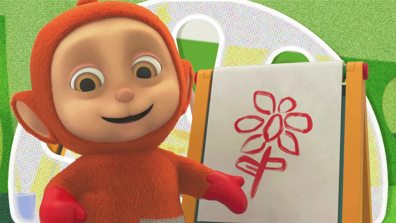 Tiddlytubbies Messy Painting Fun | Learn with Teletubbies & Friends - WildBrain | Full HD Episode