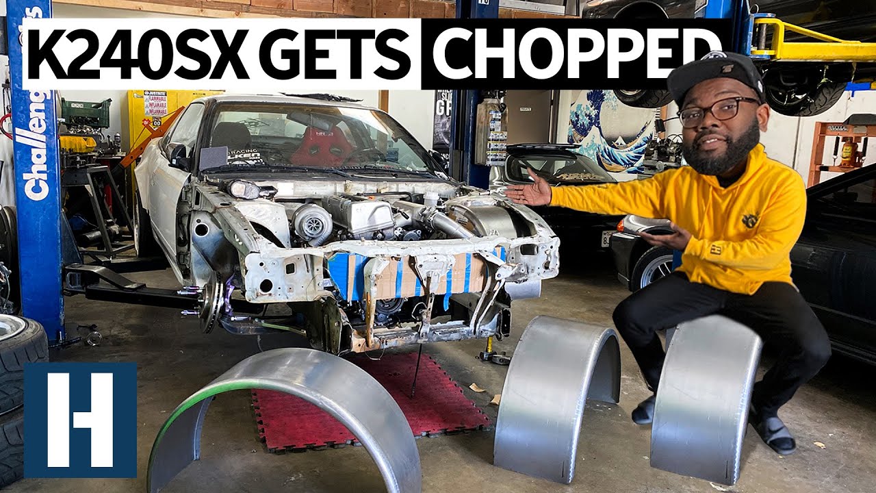 UnPros Garage: Honda K24 Powered 240SX Goes Under the Knife for a Cage + Tubbed Fenders Ep.4