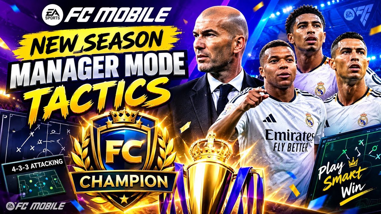 НОВЫЙ СЕЗОН FC Mobile 27 | Тактика режима менеджера на юбилейное событие нового сезона | Быстрый ...