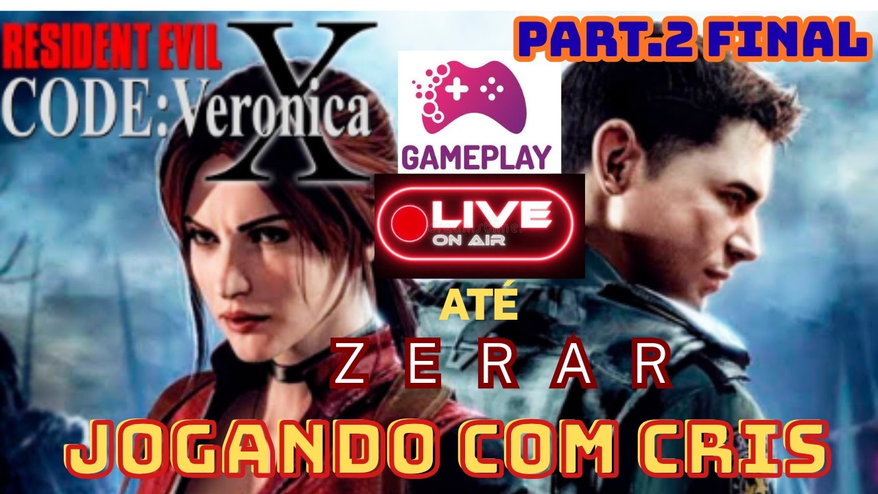 Resident Evil Code Veronica Gameplay Completo | Até Zerar | PS2 | PART2 #CRIS