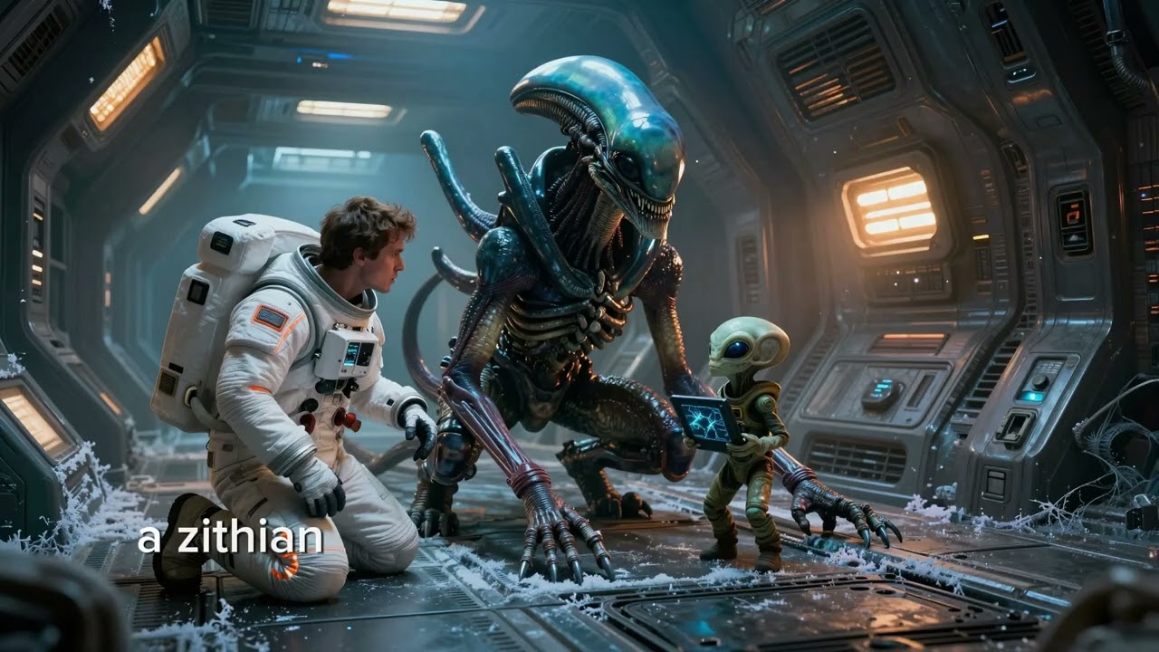 Are You Here to Hurt My Mother Too? She's Dying, Said the Little Alien Girl to the Human!