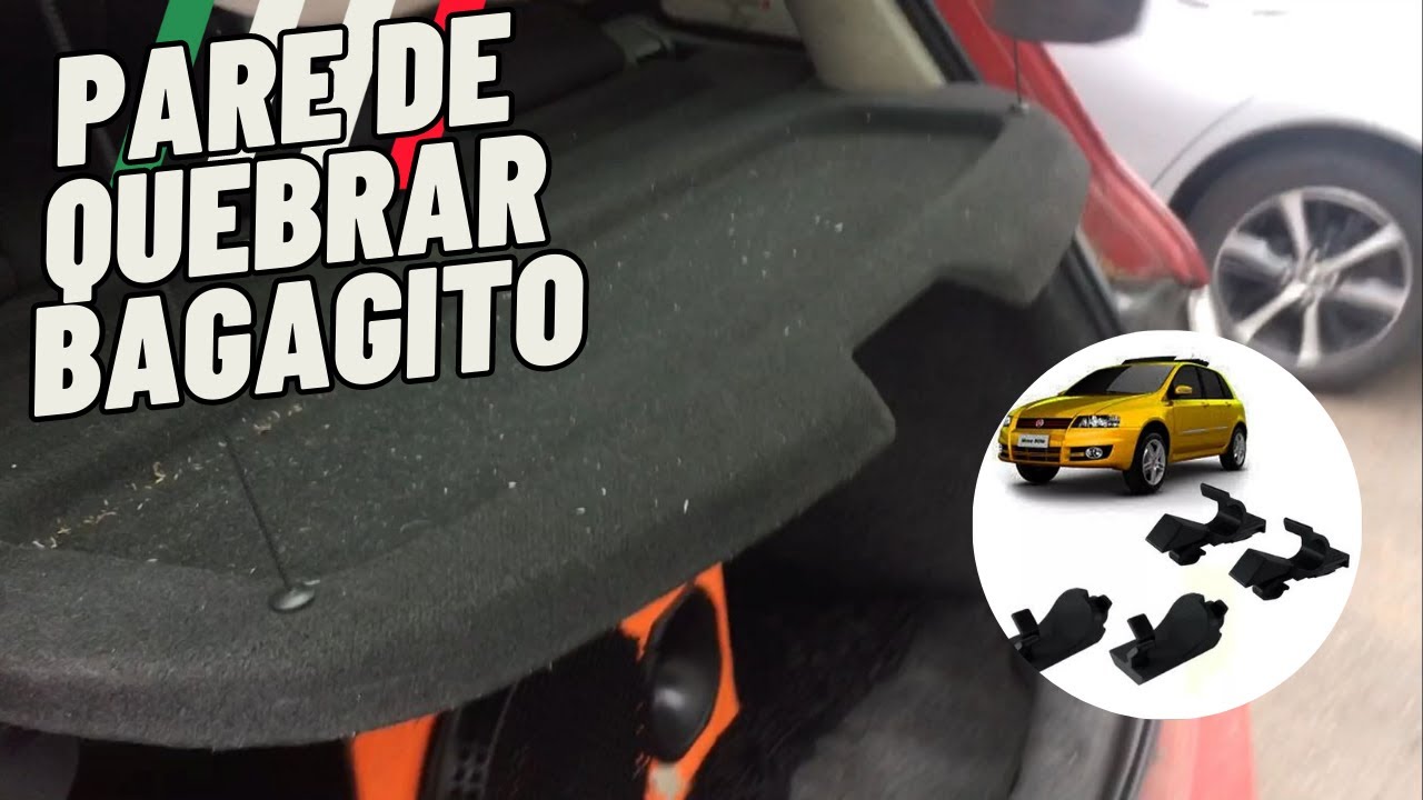Dica simples resolvendo tampão do porta malas quebrando bagagito do seu Fiat Stilo