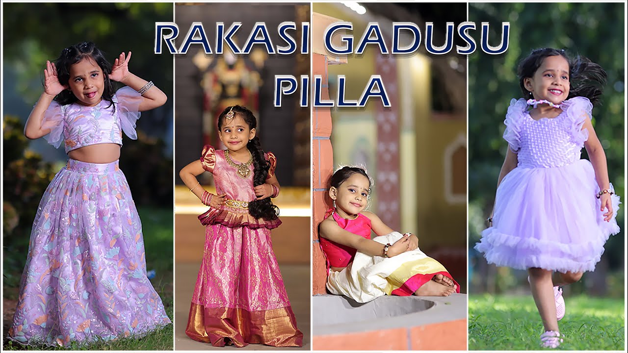 DAD's Little Princess | Raakasi Gadusu Pilla Cover Song | SAMHITHA..❤️