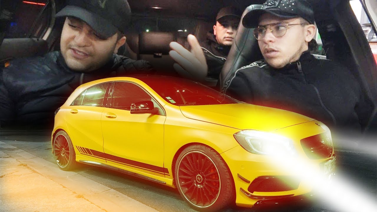 COVOITURAGE EN A45 AMG, JE M'ENDORS AU VOLANT 😲😴