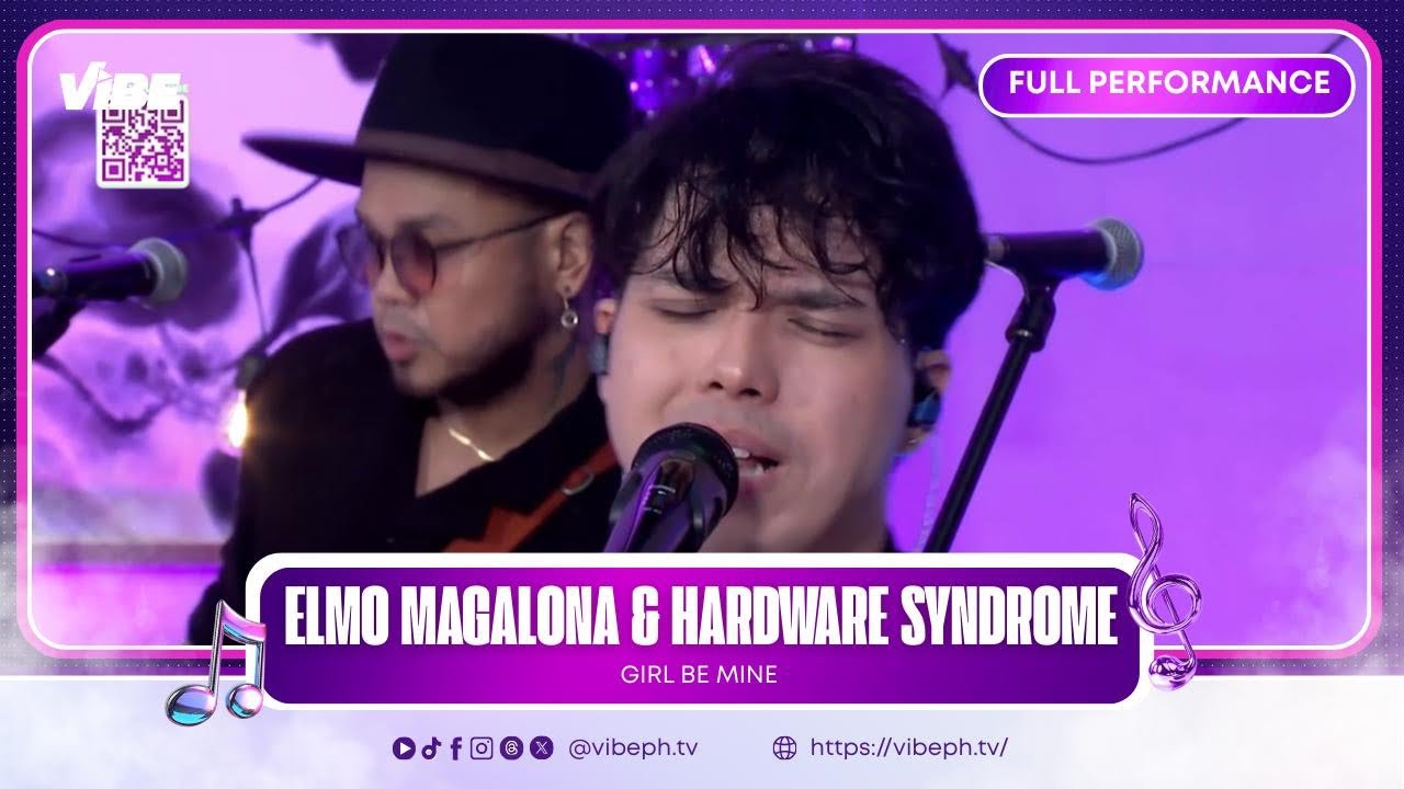 VIBE PH | Elmo Magalona & Hardware Syndrome perform “Girl Be Mine” LIVE on Vibe TV 🎶💜 