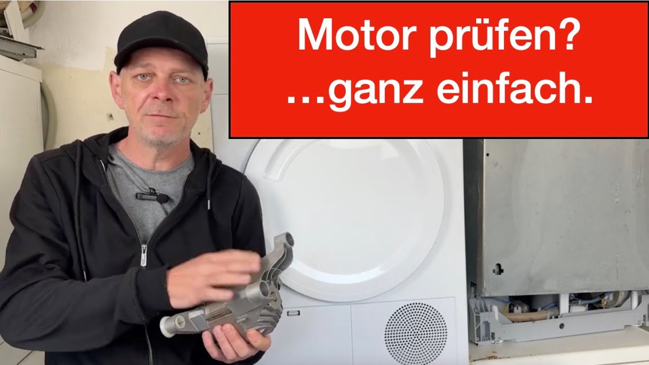 Motor ohne Motorkohlen pr&uuml;fen - Ganz einfach erkl&auml;rt.