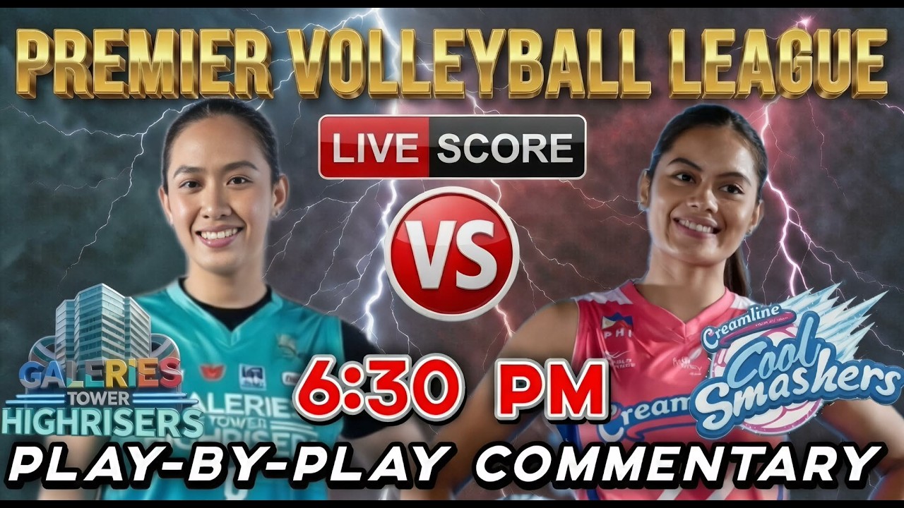 CREAMLINE vs GALERIES | PVL ALL-FILIPINO CONFERENCE 2026 - Play-By-Play Commentary & Ssoreboard