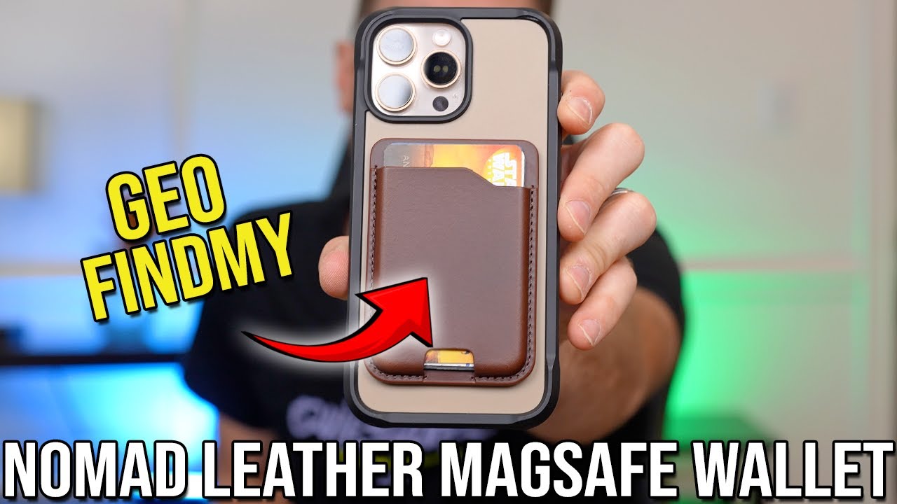 Кошелек Nomad FindMy Horween из кожи Magsafe