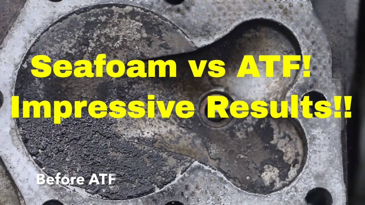 Seafoam--can't believe what it did to my engine episode 6--Seafoam vs ATF!!