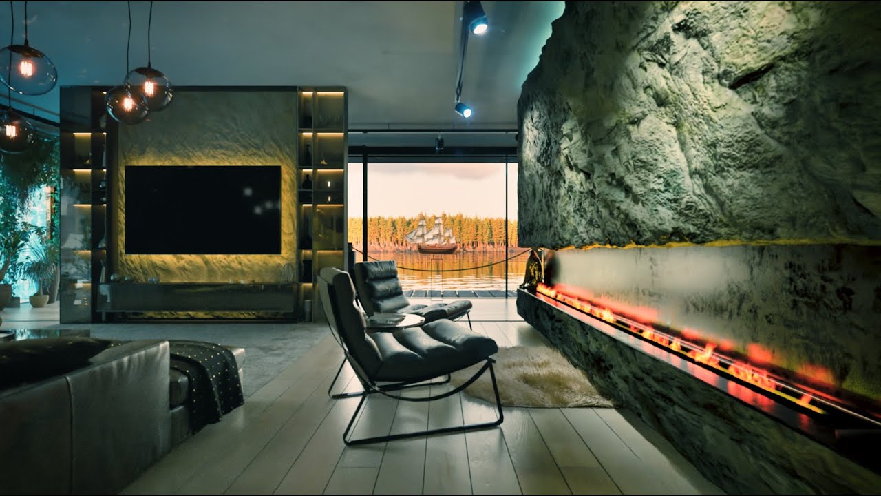 Haus at the Lake | First-Person Walkthrough | Unreal Engine 5.7