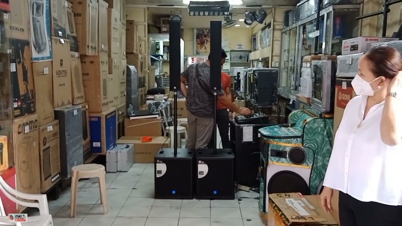 Сабвуфер Topp Pro Soho S12 FLX, напольная акустическая система Topp Pro Soho V8 и микшер Mackie P...