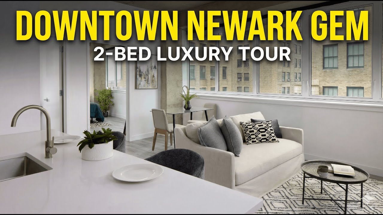 Downtown Newark: Industrial Luxury 25 Mins from NYC (The Mercer)
