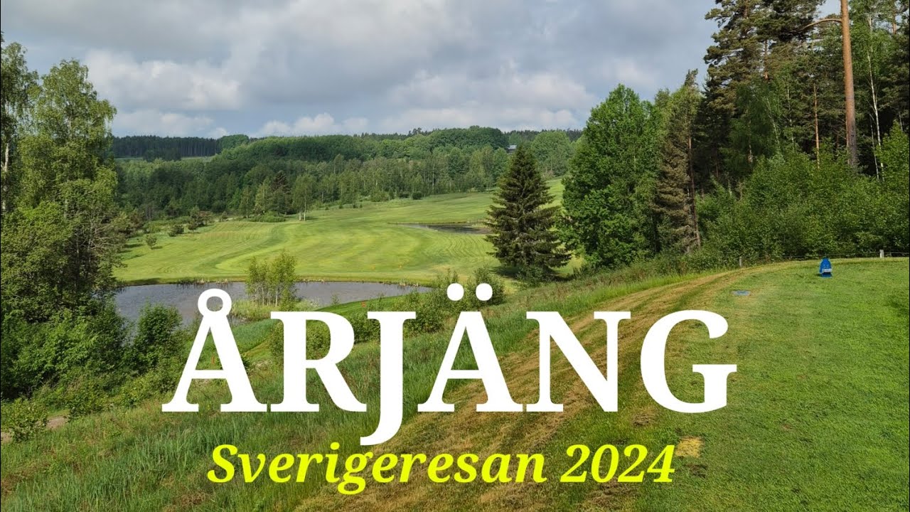 Vi bor och spelar golf på Årjängs GK | Sverigeresan 2024 | Svenska Golfbanor