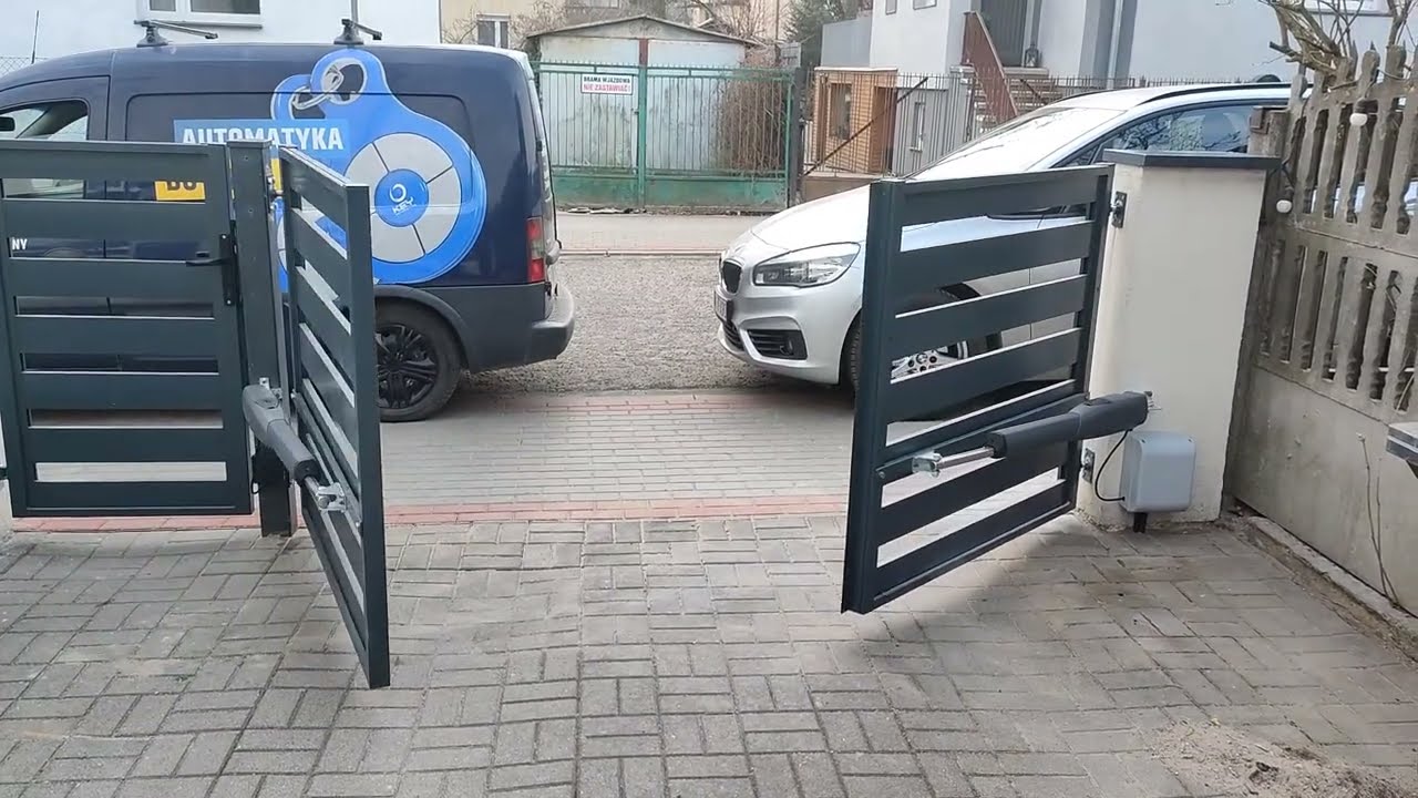 Brama dwuskrzydłowa, automatyka CAME ATS - GoProAutomatyka