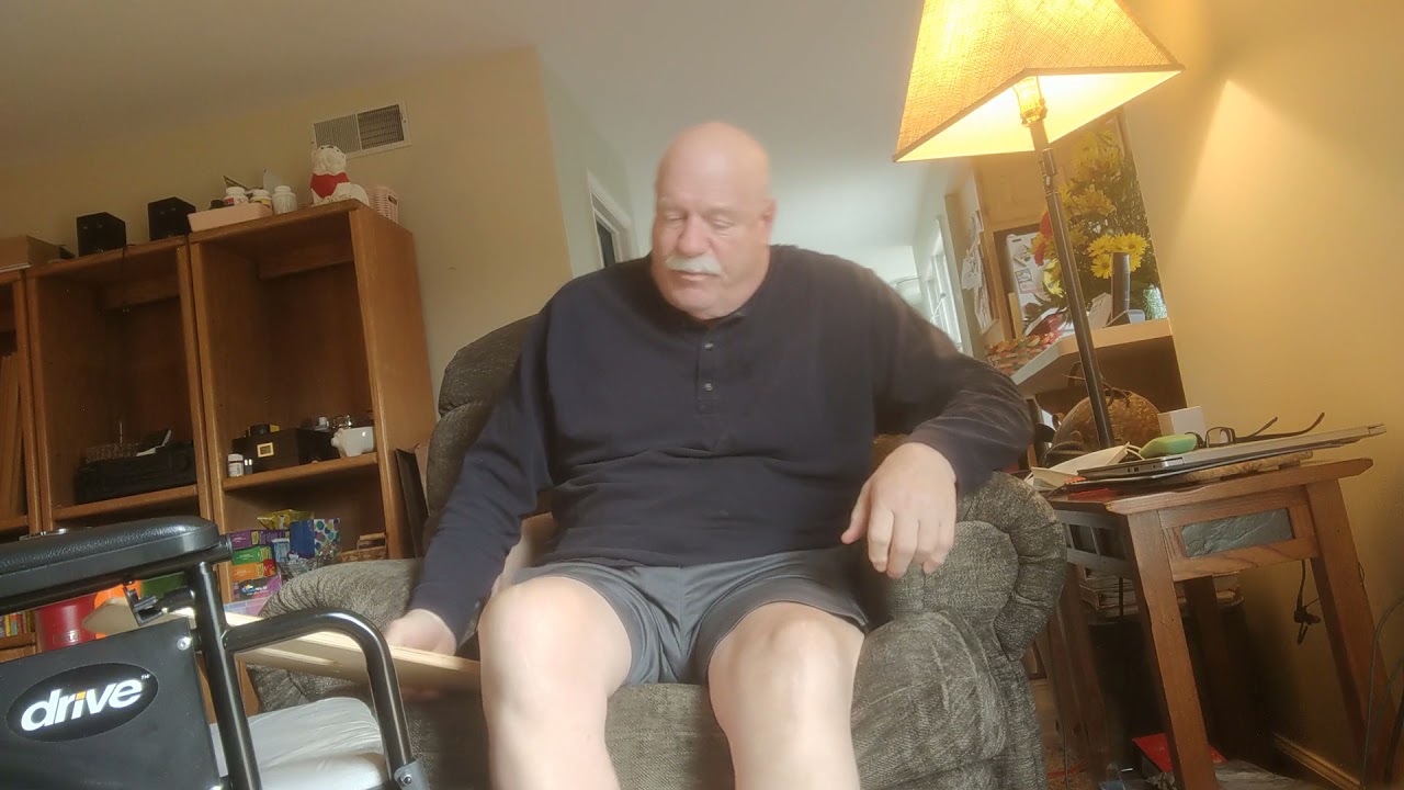 Transfer from wheelchair to recliner