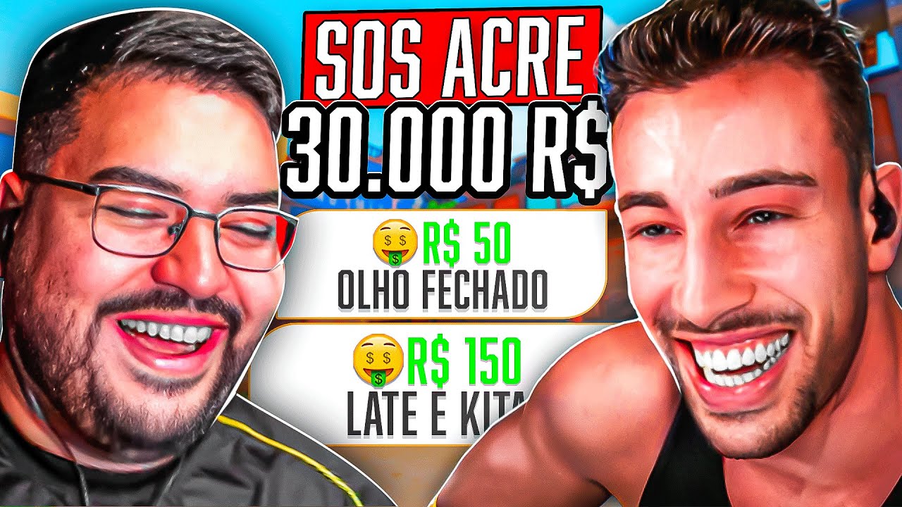 ARRECADAMOS MAIS DE 30MIL REAIS PARA SALVAR O ACRE!