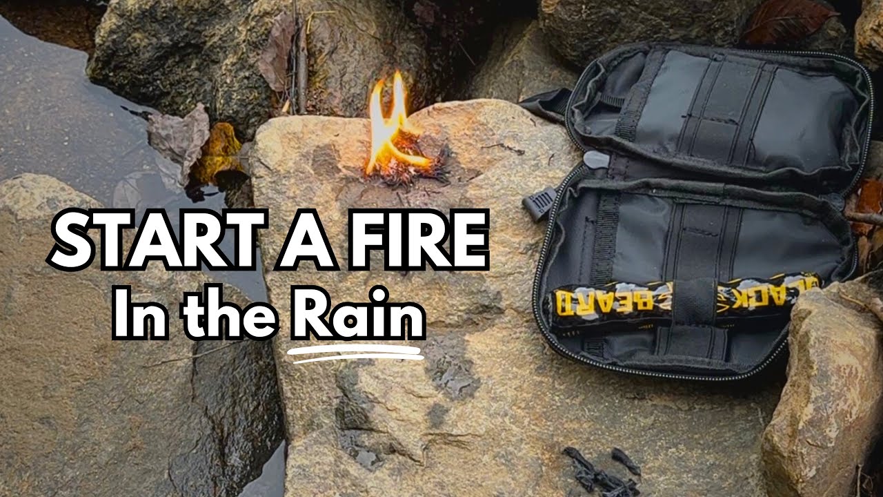 Black Beard Fire - Ultimate Fire Starter Kit (Build a Fire in ANY Condition!)