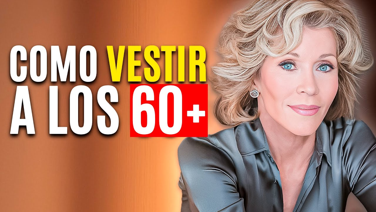 Como vestir ELEGANTE despu&eacute;s de los 60+