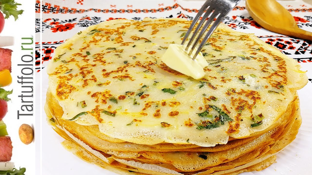 Хотите попробовать НЕОБЫЧНЫЕ блинчики? :) Блинчики с СЫРОЙ КАРТОШКОЙ