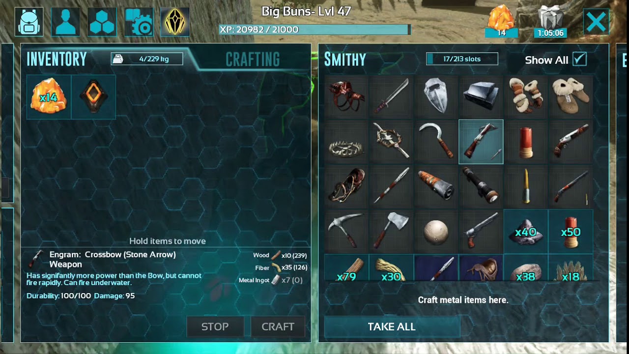 ARK | How to use Tranq Arrows | Mobile