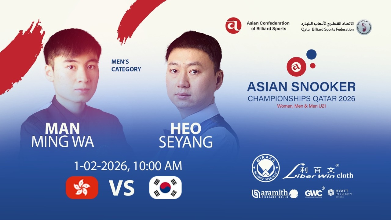 Asian Snooker Championships 2026 - MEN