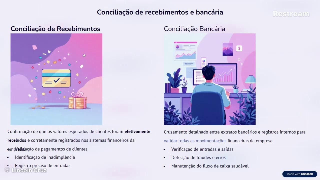 🔴 AO VIVO | Conciliação Financeira