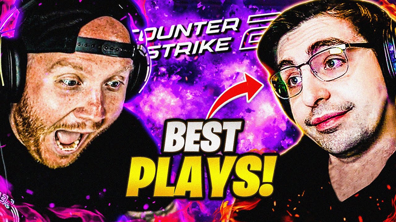 TIMTHETATMAN REACTS TO SHROUDS BEST PLAYS IN COUNTER STRIKE 2