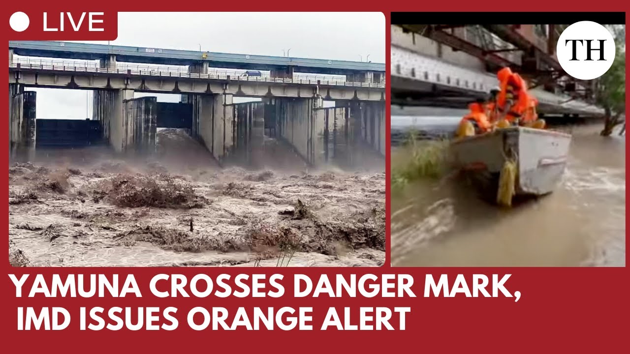 Yamuna river crosses danger mark | Flood alert in Delhi-NCR | Flood situation in Delhi