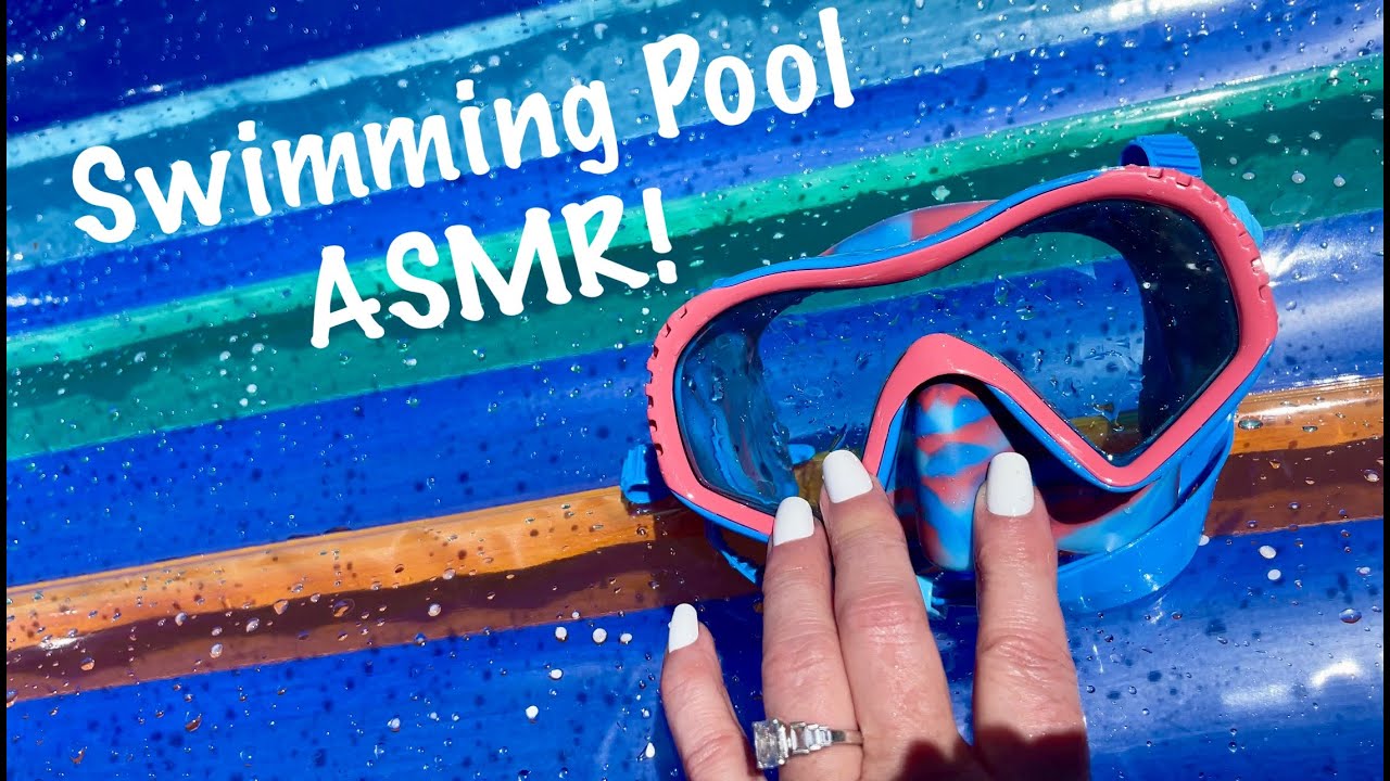 Swimming pool ASMR! 💦 (No talking Version) Water & nature sounds!