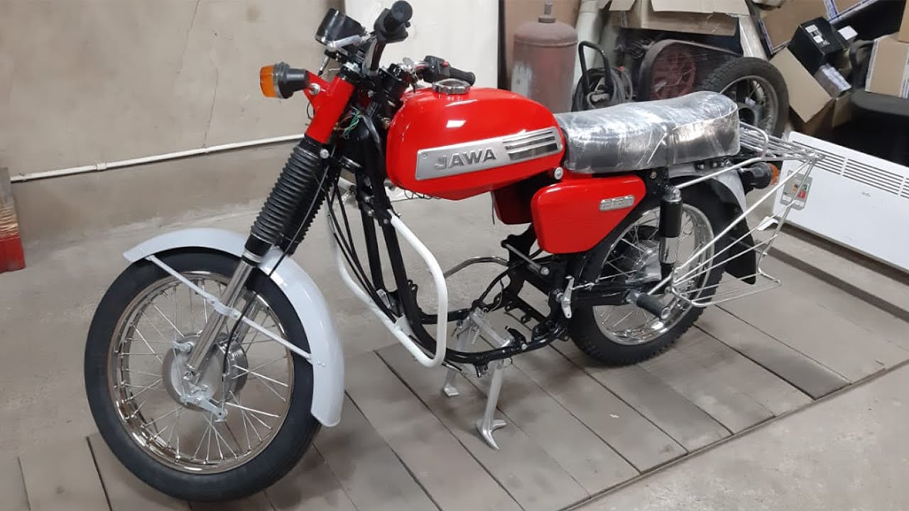 JAWA 634-7 | Примерка облицовки