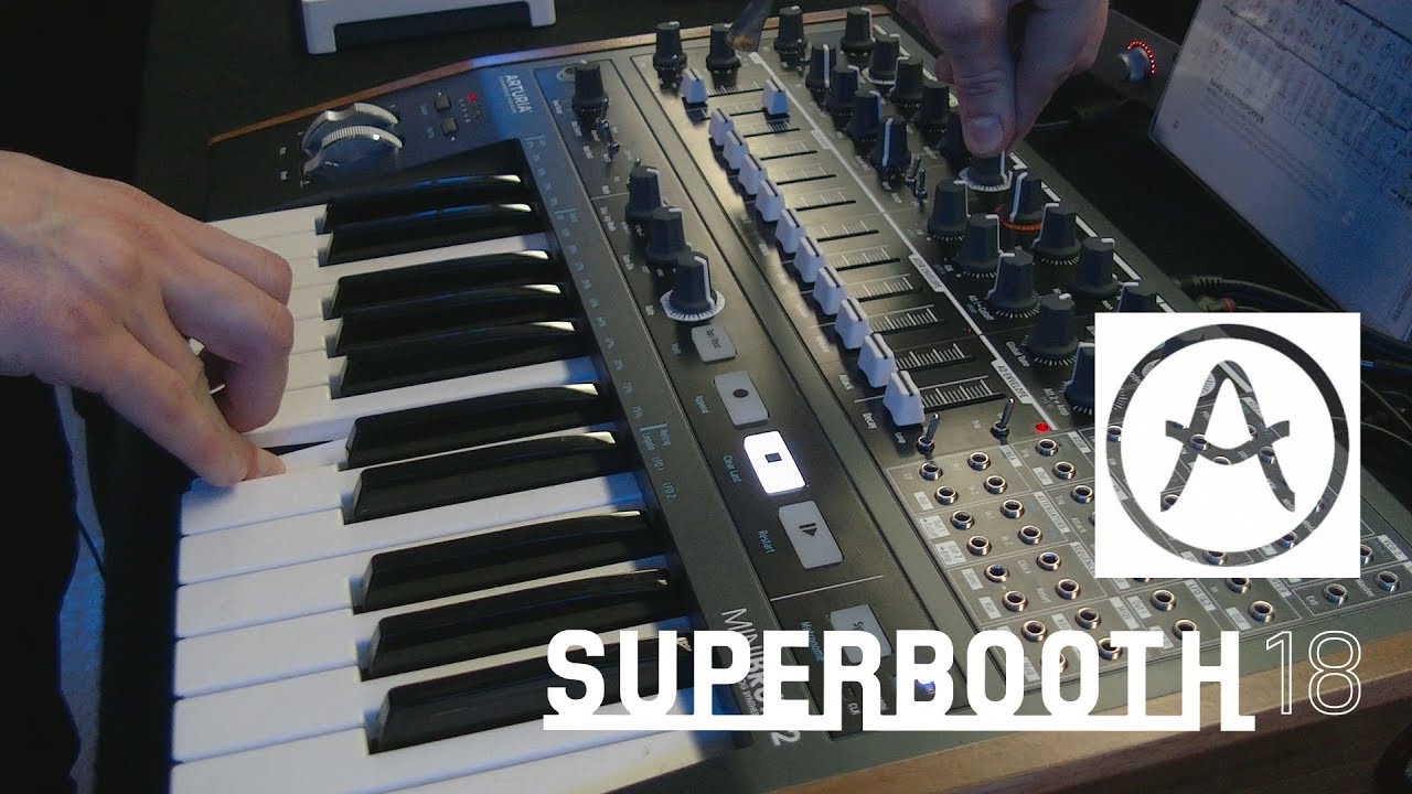 Arturia MiniBrute 2: теперь еще брутальнее! (Superbooth 2018)