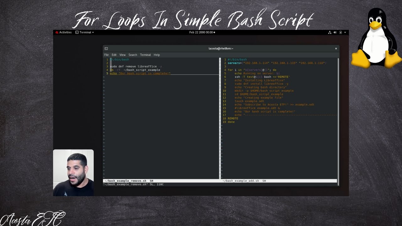 Автоматизация задач Linux с помощью Bash: циклы for + удалённые команды по SSH!