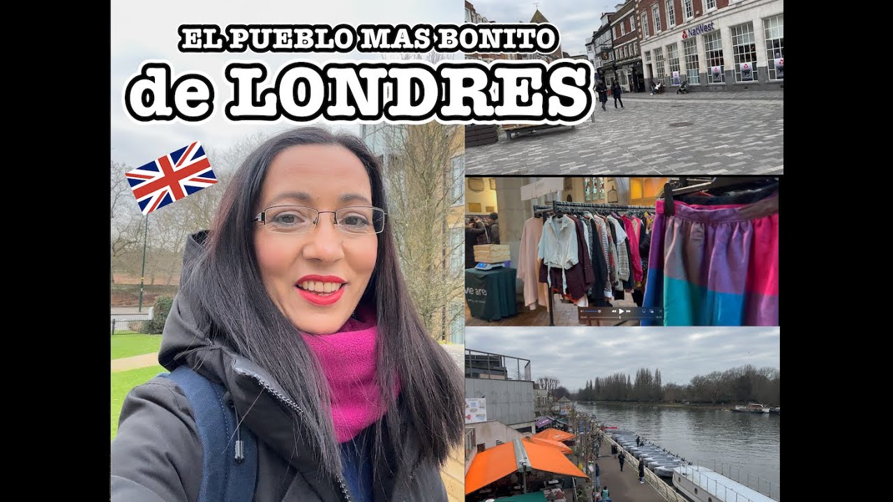 VISITA PUEBLO MAS HERMOSO DE LONDRES+ COMPRAS EN TIENDAS+ESPECTÁCULO DE VISTAS EN LONDRES
