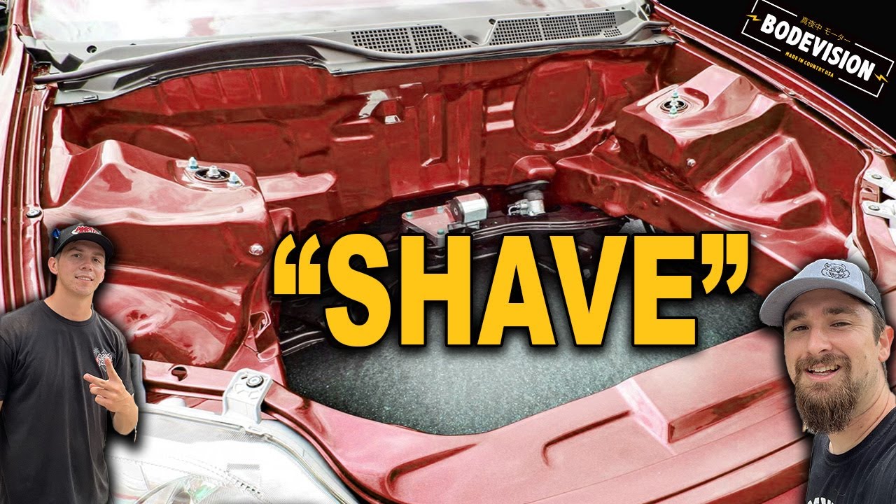 How to Shave an Engine Bay WELD EVERYTHING BodeVision x @boostedboiz  Collab