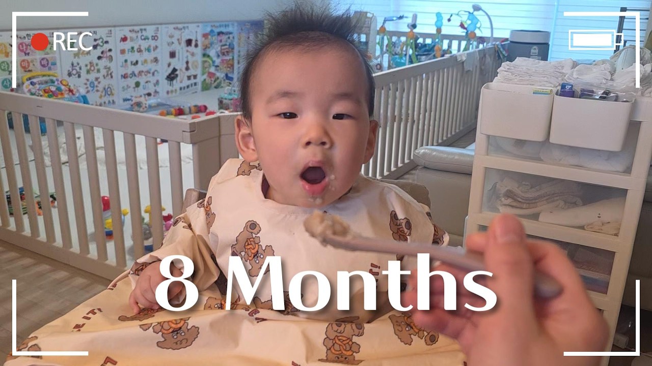 8개월 라온이의 하루 Vlog