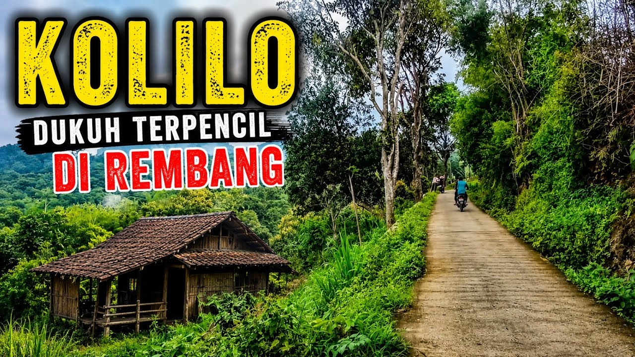 DUKUH TERPENCIL DI REMBANG //TAK ADA JALAN PENGHUBUNG KE DESANYA