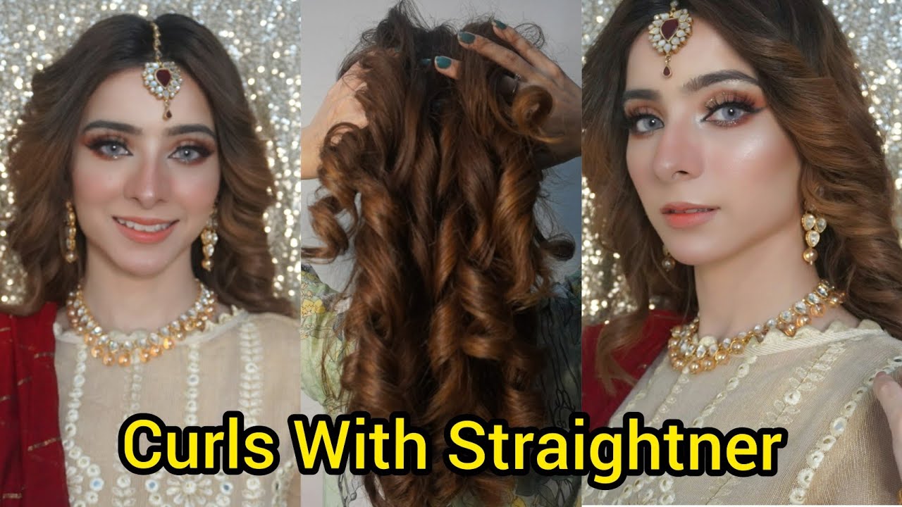 How to Do Curls and Hair Styling With Straightner