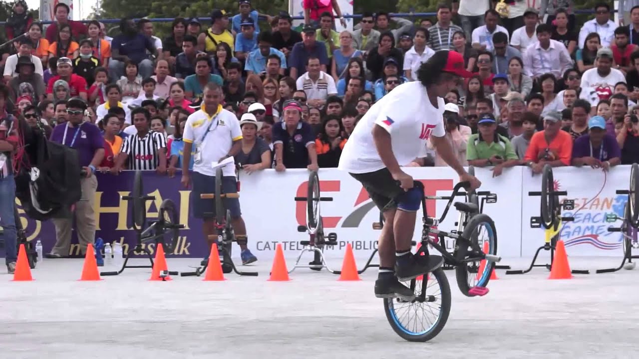 4th Asian Beach Games 2014  BMX FLatland -Viaje Renz Rhollieh ( Philippines)
